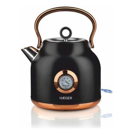 Hervidor y Tetera Eléctrica Haeger EK-22B.024A Negro Multicolor Acero Inoxidable 2200 W 1,7 L (1,7 L) (Reacondicionado A)