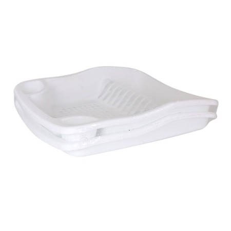 Draineur Dem Bloom Plateau Blanc 40 x 39 x 9,3 cm