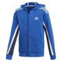 Sweat à capuche enfant Adidas B BOLD FZ HD Bleu Enfant