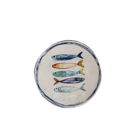 Assiette creuse La Mediterránea Iberica Peixe ø 21 x 5 cm