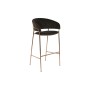 Taburete DKD Home Decor Dorado Gris oscuro Metal 58 x 47 x 101 cm