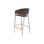 Taburete DKD Home Decor Dorado Gris oscuro Metal 58 x 47 x 101 cm