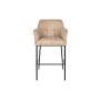 Tabouret DKD Home Decor Noir Beige Métal 59 x 60 x 107 cm