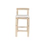 Taburete DKD Home Decor Natural Teca 50 x 50 x 102 cm