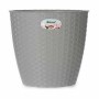 Maceta Stefanplast Gris Plástico 29 x 26,5 x 29 cm (6 Unidades)