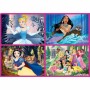 Set de 4 Puzzles Princesses Disney Educa 17637 380 Pièces