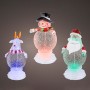 Figura Decorativa Lumineo 488719 Luz LED Navidad 13 x 10 x 21 cm