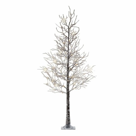 Sapin de Noël Lumineo 492617 Lumière LED Extérieur Enneigé 80 x 80 x 125 cm