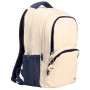 Mochila Escolar Milan Serie1918 Beige 46,5 x 30 x 17 cm