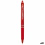 Boligrafo de tinta líquida Pilot Frixion Clicker Rojo 0,4 mm (12 Unidades)