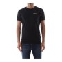 T-shirt à manches courtes homme Calvin Klein E LIIN SLIM T Noir