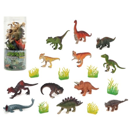 Set Dinosaures Multicouleur 18 Pièces