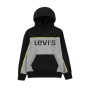 Sweat à capuche enfant Levi's PULL OVER HOODY 9EB915 Gris