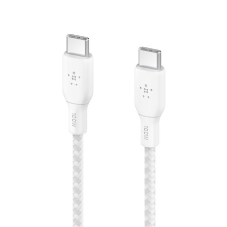 Cable USB Belkin CAB014BT2MWH Blanco 2 m