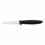 Cuchillo Pelador de Verduras Tramontina Plenus Negro 3" Acero Inoxidable