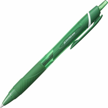 Boligrafo de tinta líquida Uni-Ball Jetstream SXN-150C-07 Verde 1 mm (10 Unidades)