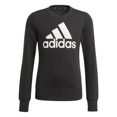 Sweat-shirt sans capuche fille G BL SWT Adidas GP0040 Noir Enfant