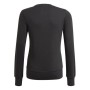 Sweat-shirt sans capuche fille G BL SWT Adidas GP0040 Noir Enfant