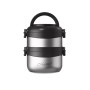 Thermos Feel Maestro MR-1635 Noir Acier inoxydable 1,2 L