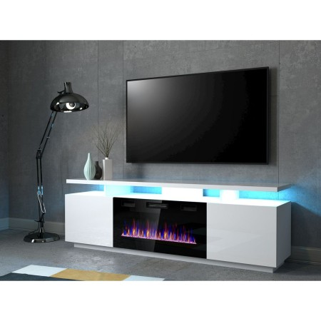 Meubles de télévision Cama Meble EVA+KOM BI/BI Blanc Bois MDF Contre-plaqué 180 x 52 x 40 cm