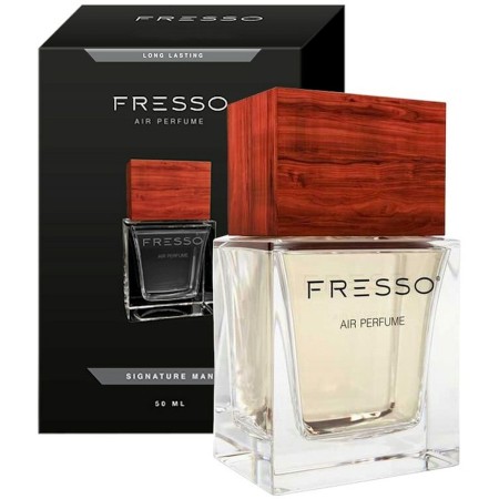 Désodorisant Pour Voiture Fresso Bergamotte Citron Bois de cèdre Santal Piment Cardamone Fleurs blancs Vétiver 50 ml