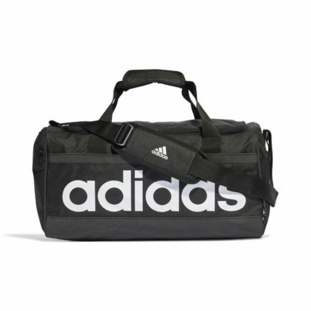 Bolsa de Deporte Adidas LINEAR DUFFEL S HT4742 Negro Talla única