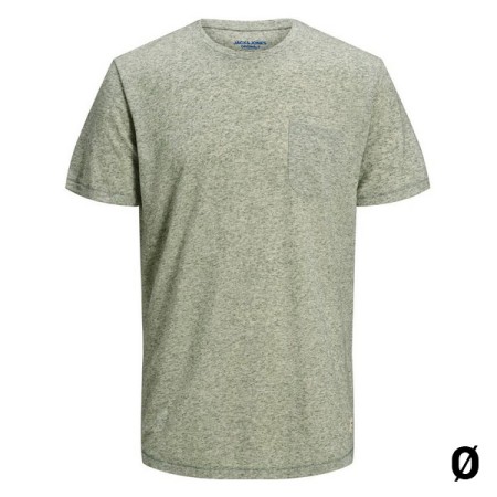 T-shirt à manches courtes homme Jack & Jones 12171674 GRIN Vert