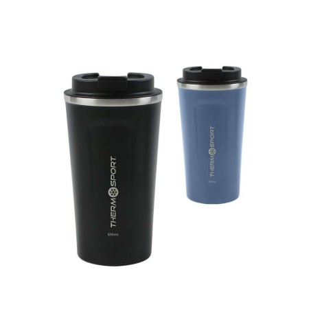 Tasse Thermos avec Couvercle ThermoSport Acier Plastique 510 ml