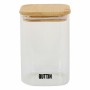 Tarro Quttin Vidrio de Borosilicato Cuadrado 1,2 L 10 x 16 cm