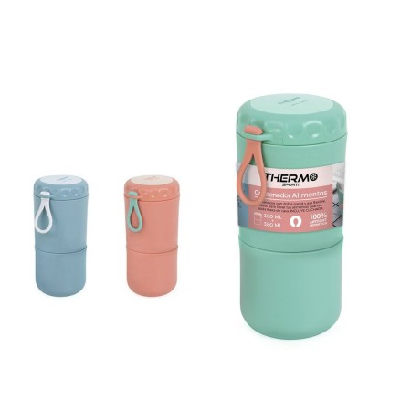 Thermos pour aliments ThermoSport Double 380 ml + 380 ml 10,5 x 9,5 x 21 cm