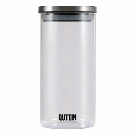 Tarro Quttin Vidrio de Borosilicato 10 x 10 x 21 cm