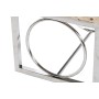 Banquette DKD Home Decor Marron Beige Argenté Camel Acier 122 x 41 x 44 cm
