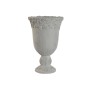 Cache-pot Home ESPRIT Blanc Ciment Romantique Usé 31 x 31 x 49 cm