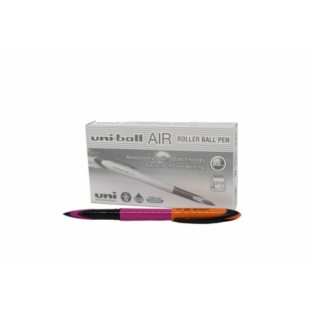 Boligrafo de tinta líquida Uni-Ball Air Micro UBA-188E-M Rosa 0,5 mm (12 Unidades)