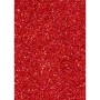 Goma Eva Fama Purpurina Rojo 50 x 70 cm (10 Unidades)