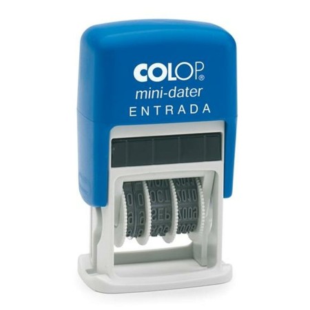 Sello Colop MINI-DATER S160 Azul