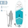 Tabla de Paddle Surf Hinchable con Accesorios Intex Aqua Quest 240 Youth Sup Infantil