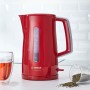 Bouilloire BOSCH TWK3A014 Rouge Oui Acier inoxydable Plastique Plastique/Acier inoxydable 2400 W 1,7 L