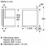 Micro-ondes intégrable BOSCH BFR634GS1