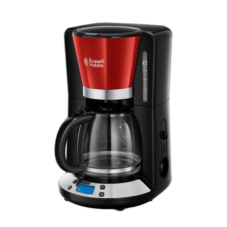 Cafetera de Goteo Russell Hobbs Colours Plus+ Negro Rojo 1100 W 1,25 L