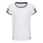 T shirt à manches courtes Enfant Adidas CLUB TEE DU2464 Blanc Polyester