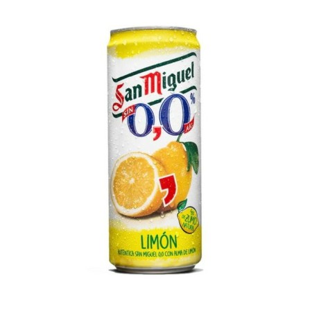 Bière San Miguel Citron 0,0 % 330 ml