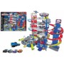 Garage Portable Majorette Super Chase Center Train 4 voitures 112 x70 x 84 cm