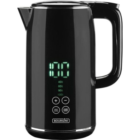 Hervidor Bourgini 235011 KETTLE 2200 W Negro 1,7 L