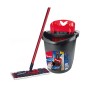 Mopa Fregona con Cubo de Doble Acción Vileda Ultramax Mop Set Negro