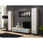 Mueble de TV Cama Meble RTVVIGO180N so/b Blanco 180 x 30 x 40 cm