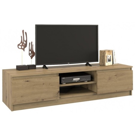 Mueble de TV Top E Shop RTV140 ARTISAN Roble 140 x 36 x 40 cm