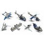 Juego de Construcción Clementoni Mechanics Avión Helicóptero