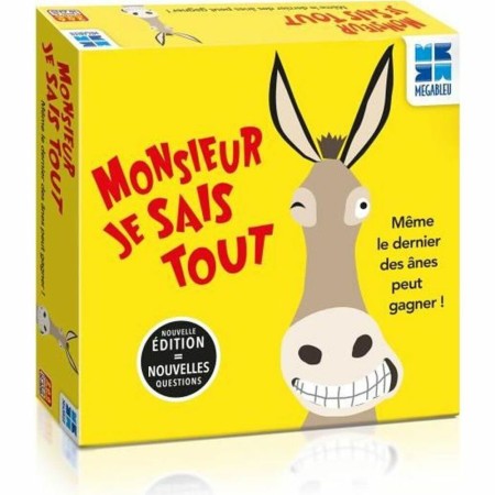 Jeu de société Megableu Question and answer game Mr I Know Everything (FR)