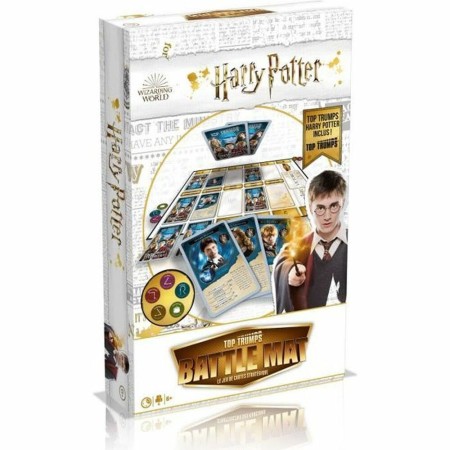 Juego de Mesa Winning Moves HARRY POTTER Battle Mat Card Game